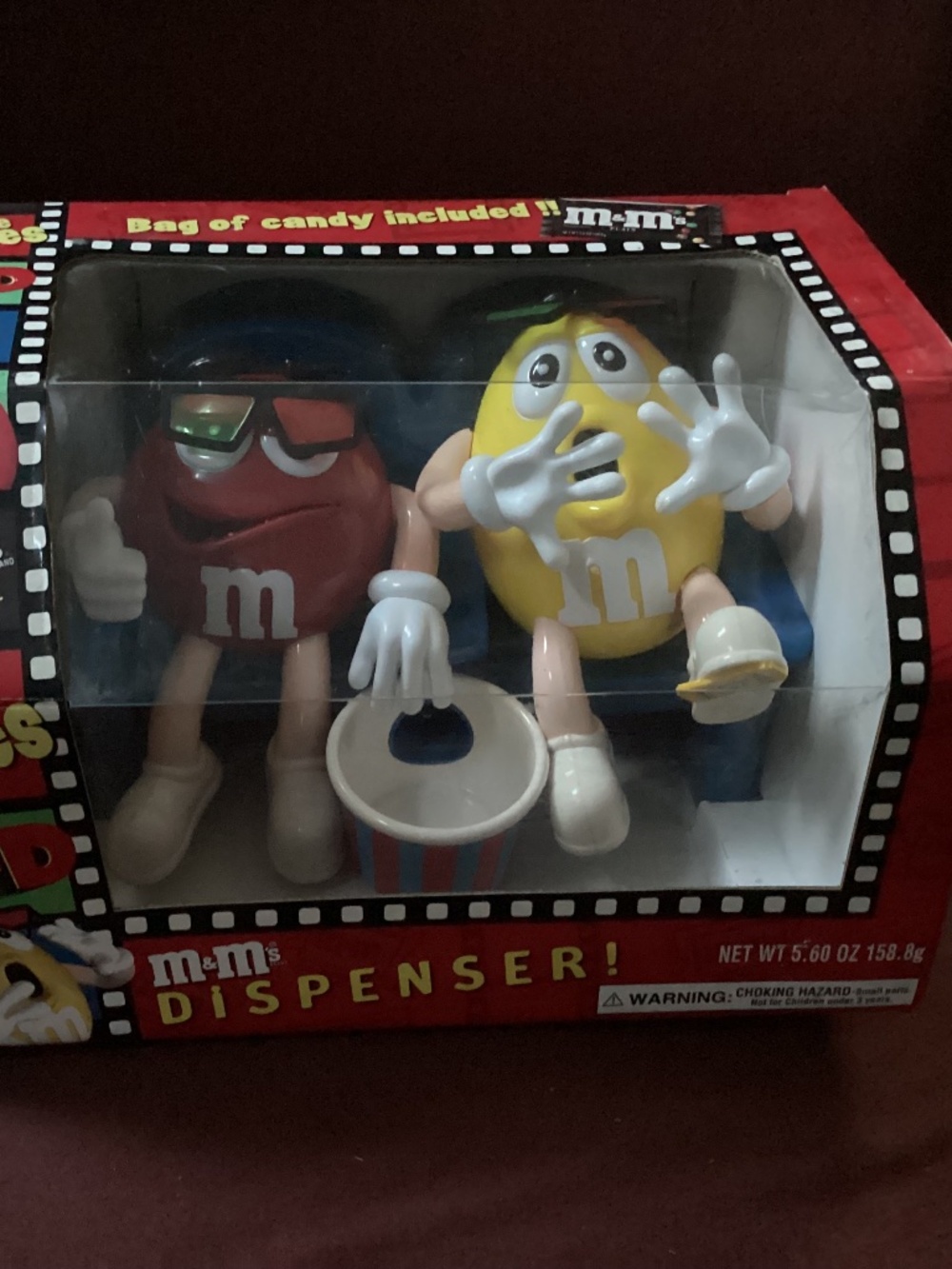 M&M’s Brand Limited Edition Candy Dispenser At The Movies